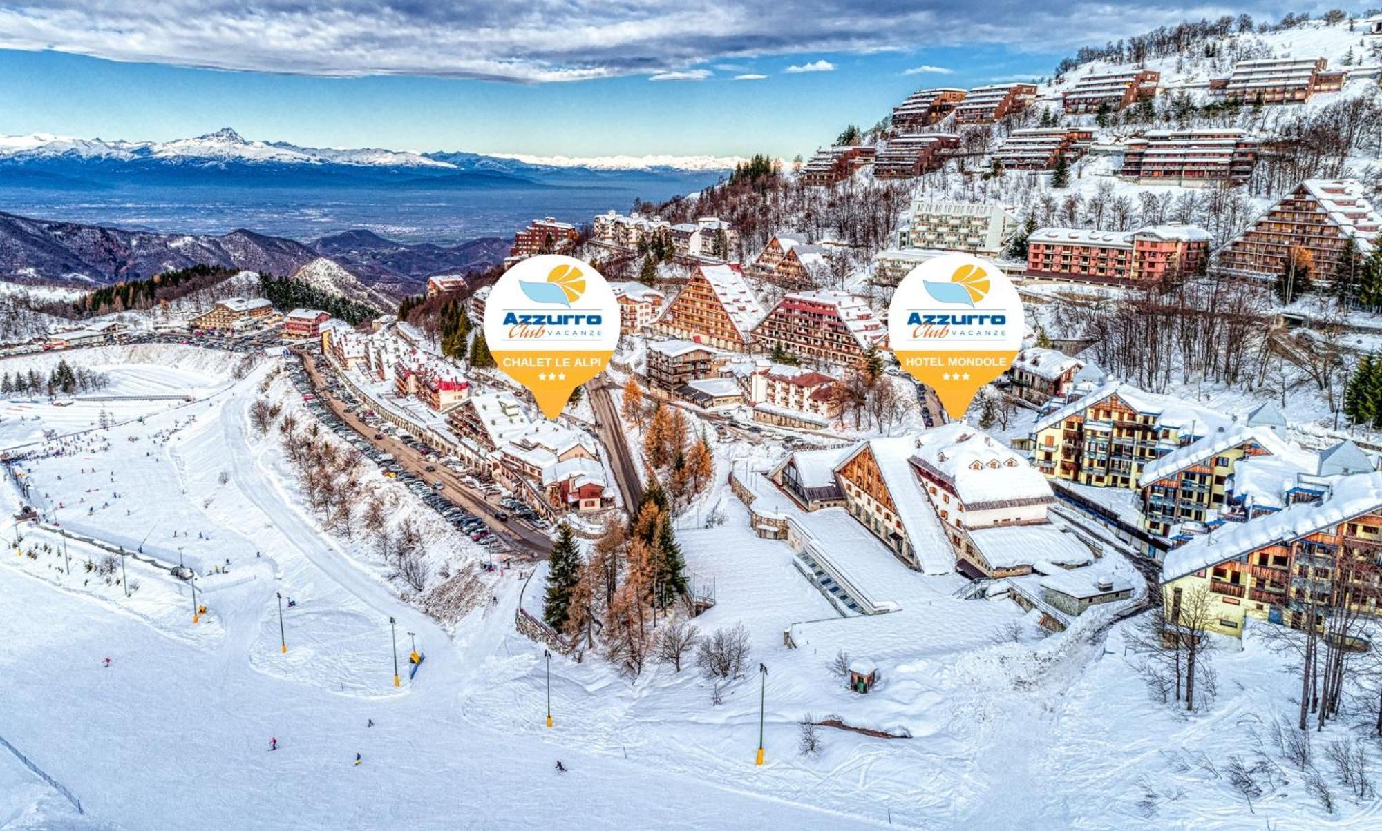 Chalet Le Alpi - Azzurro Club Prato Nevoso Buitenkant foto